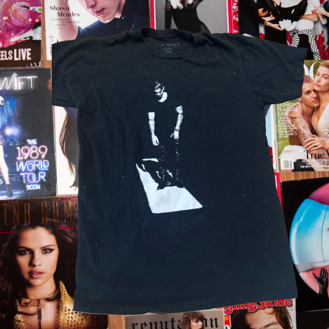 Black Justin Bieber T-shirt