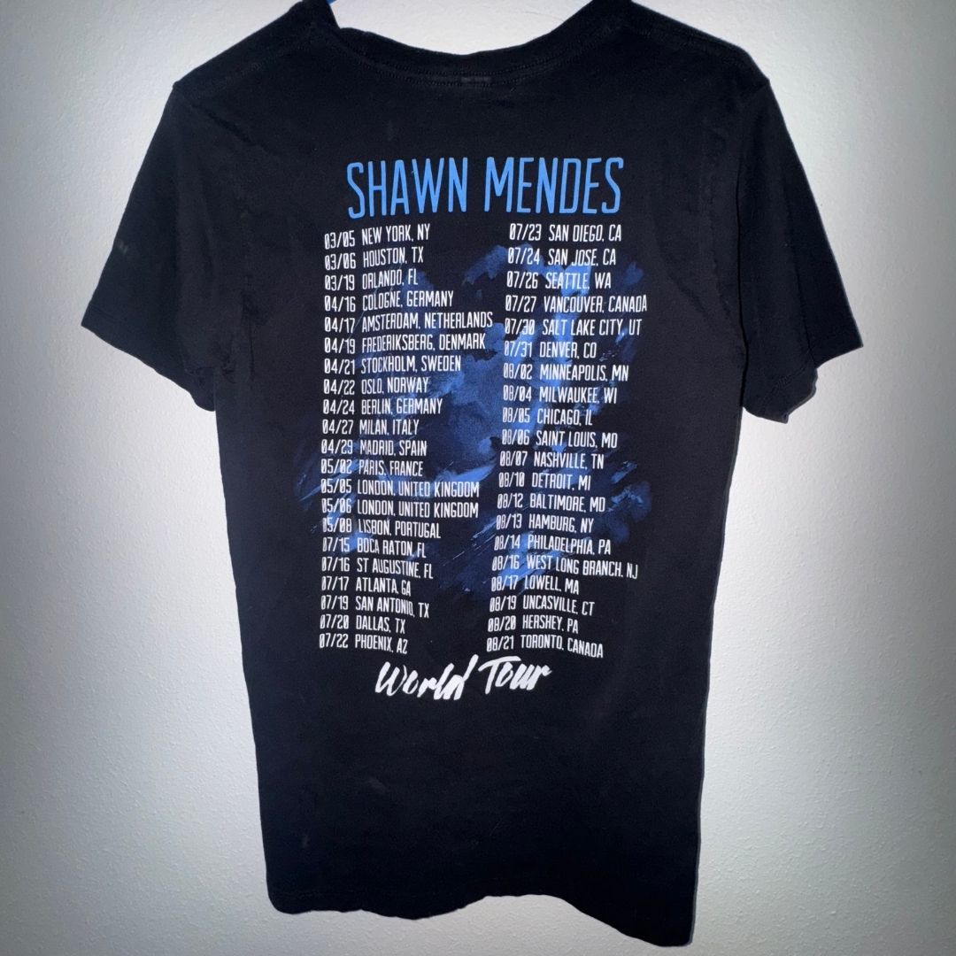Shawn Mendes World Tour T-shirt