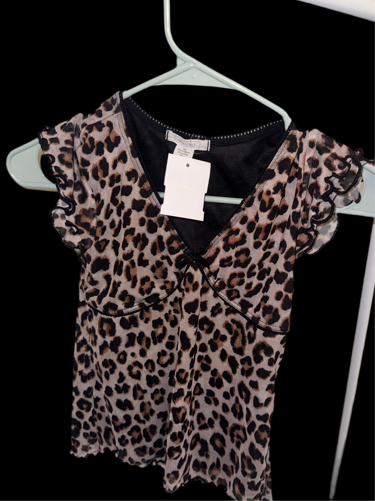 Leopard print T-shirt