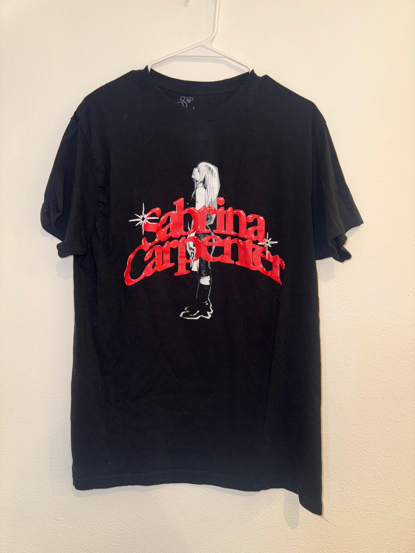Black Sabrina Carpenter T-shirt