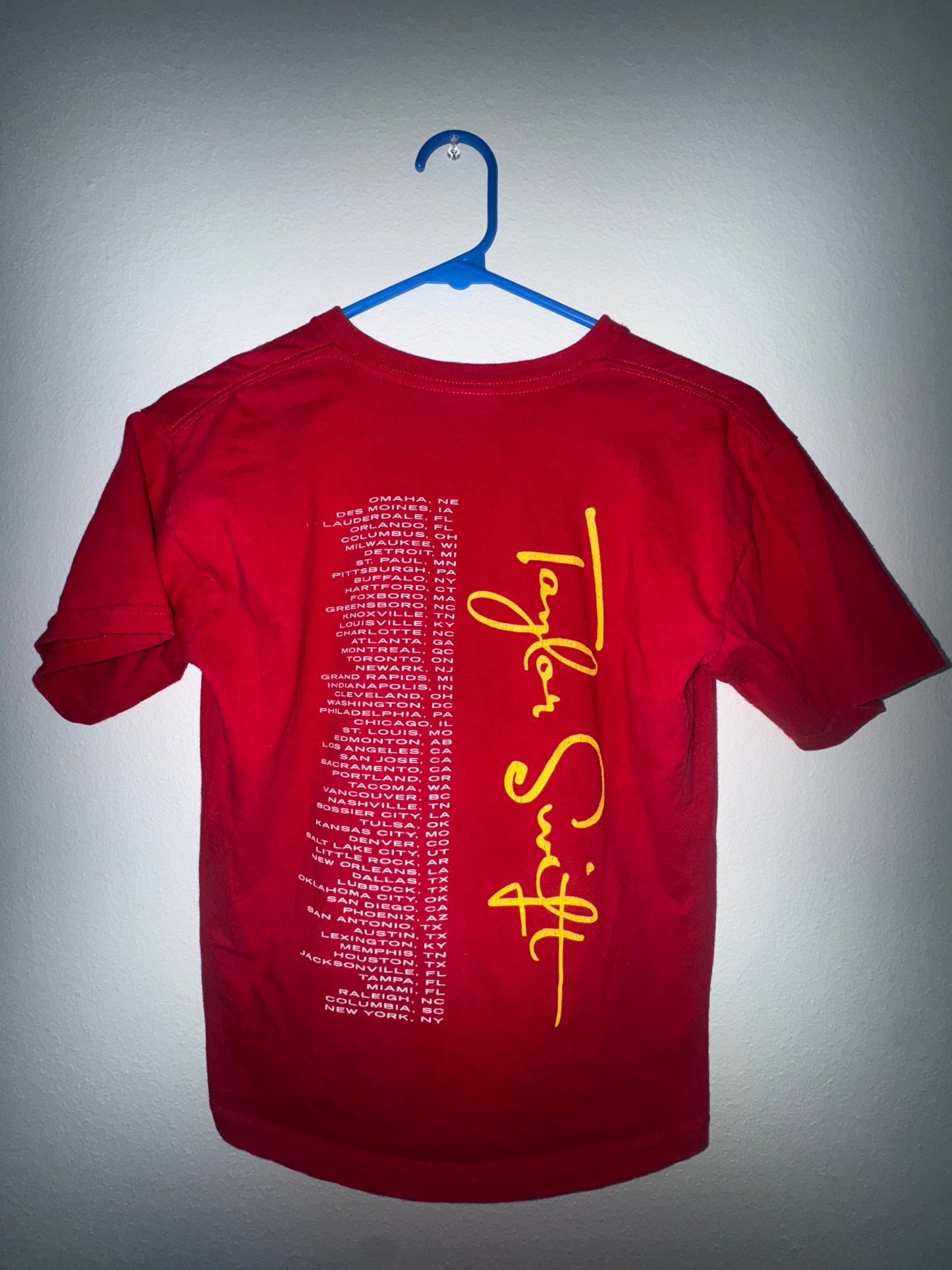 Taylor Swift Red Speak Now T-shirt