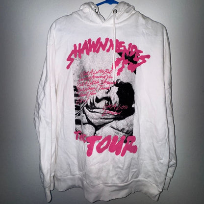 Shawn Mendes White Hoodie