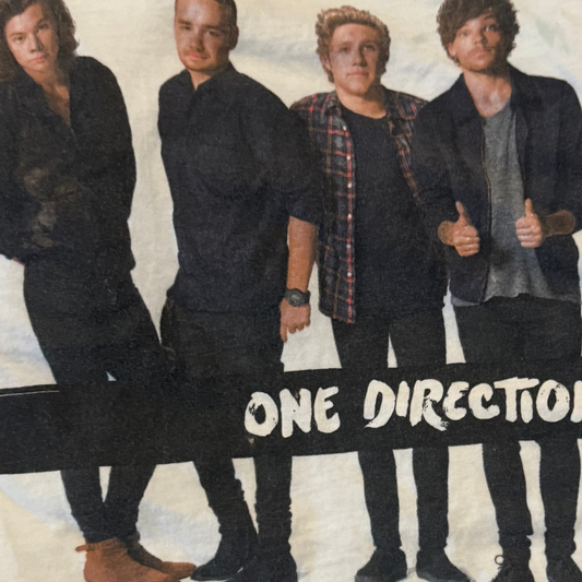 White One Direction T-shirt