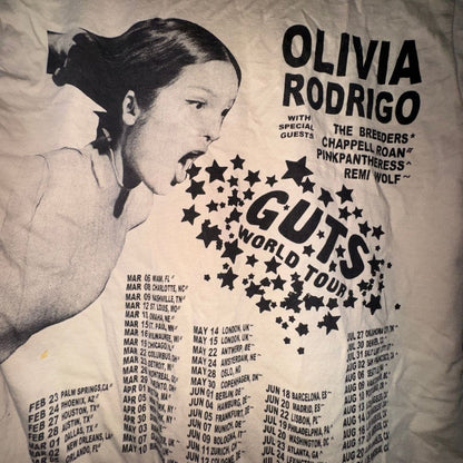 Olivia Rodrigo Guts Tour T-shirt