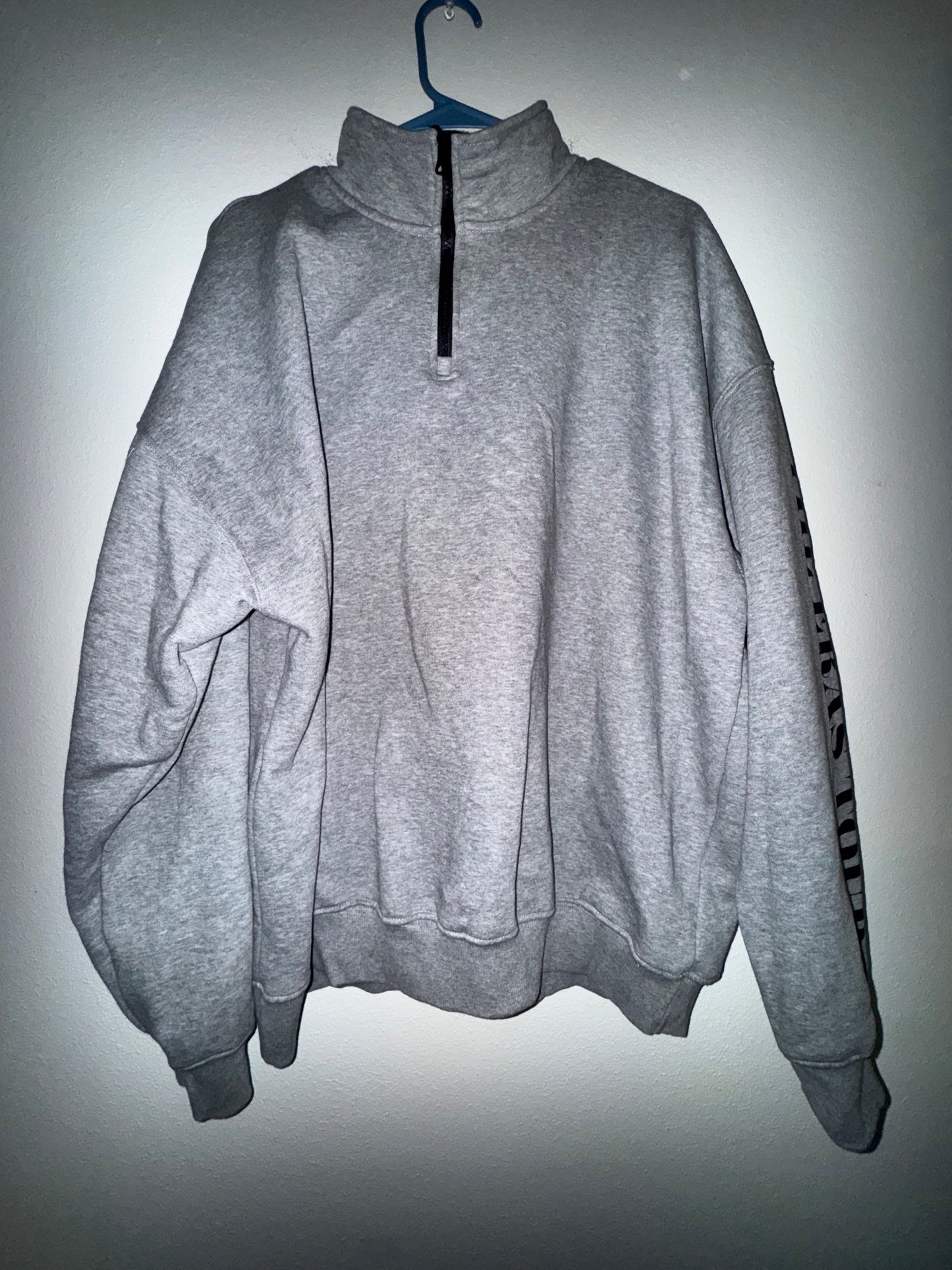 Grey Eras Tour 3/4 Zip