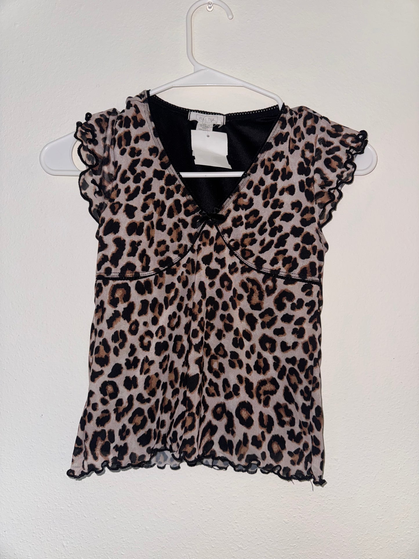 Leopard print T-shirt