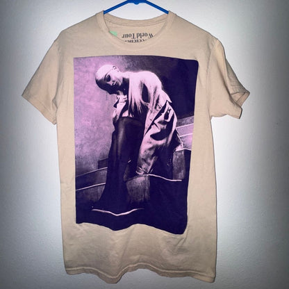 Ariana Grande Sweetener Tour Purple Image T-shirt