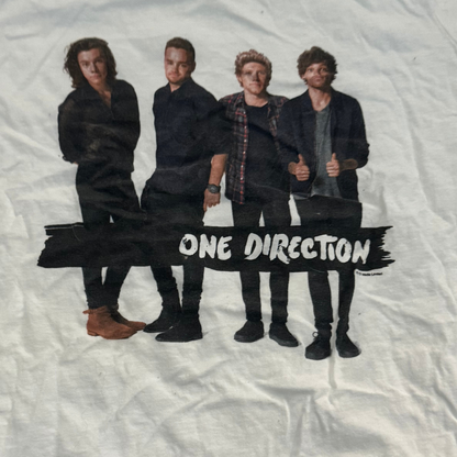 White One Direction T-shirt