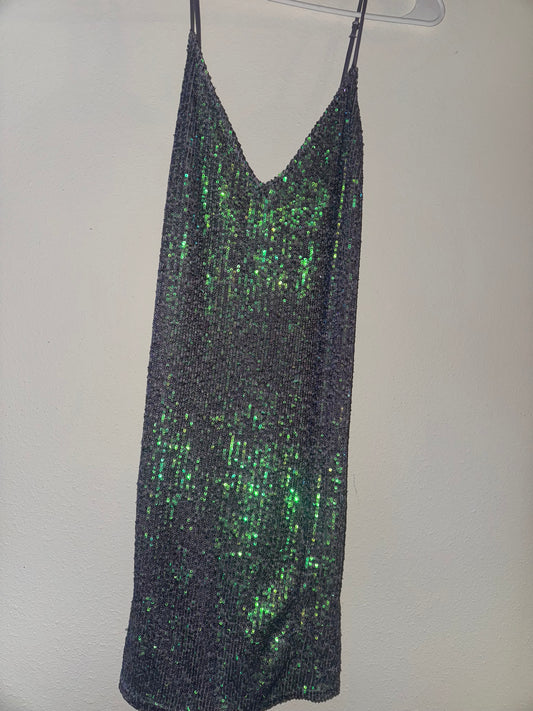 Sequin Victoria Secret Slip Dress
