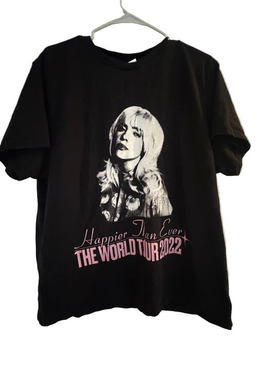 Billie Eilish Happier Than Ever Tour T-shirt