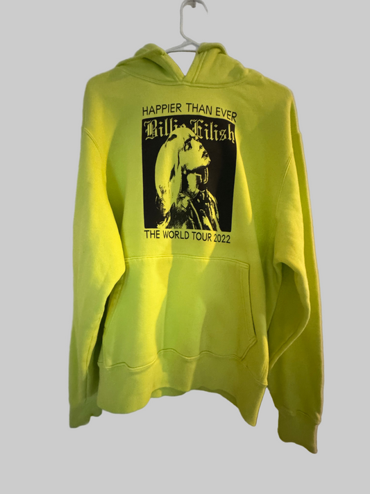 Billie Eilish Lime Green Hoodie