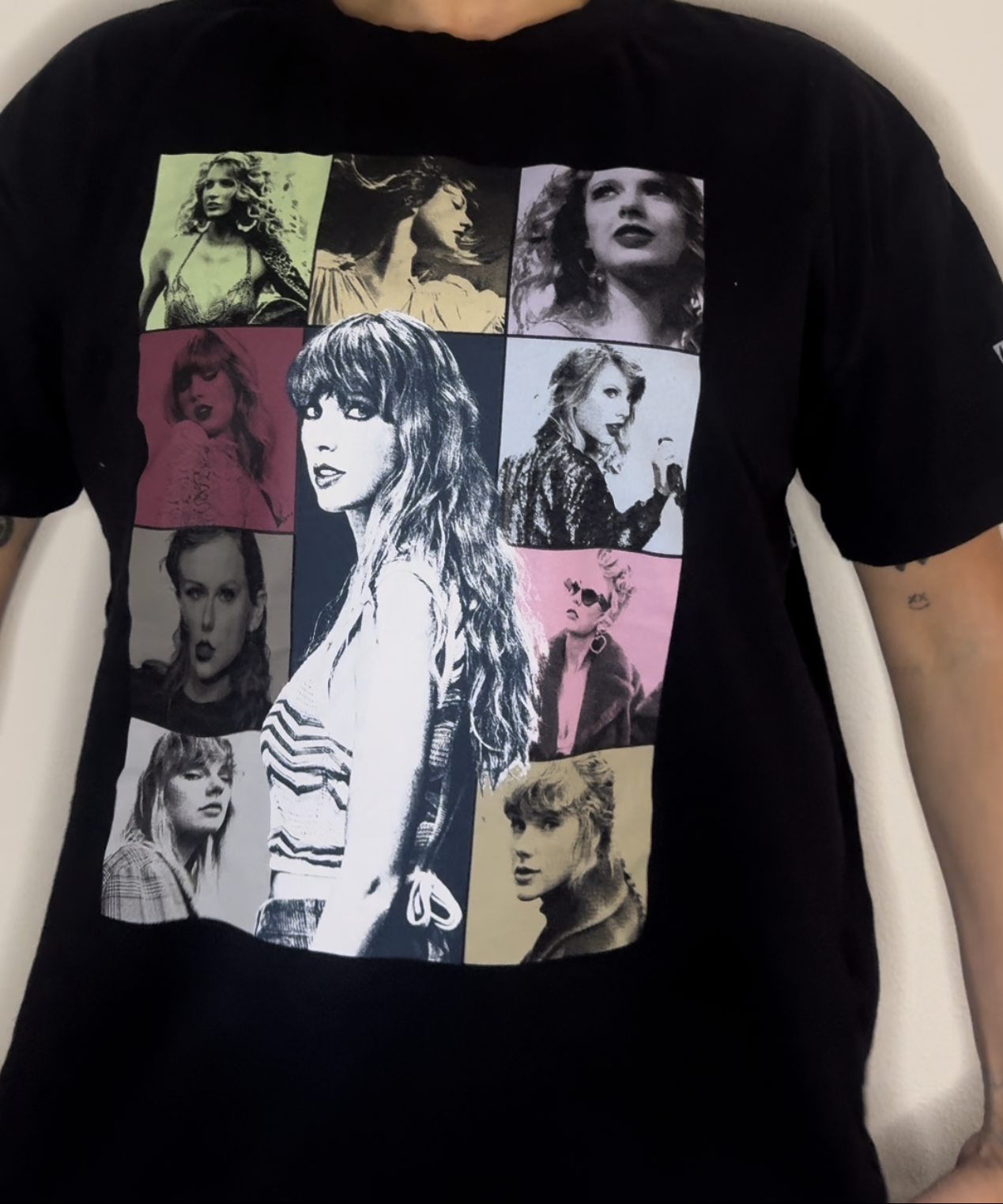 Black Eras Tour T-shirt