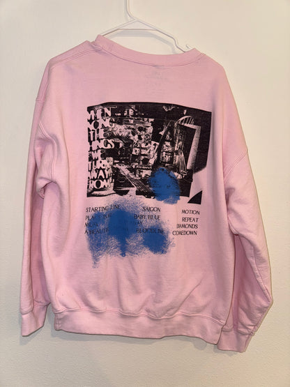 Pink Luke Hemmings Crew Neck