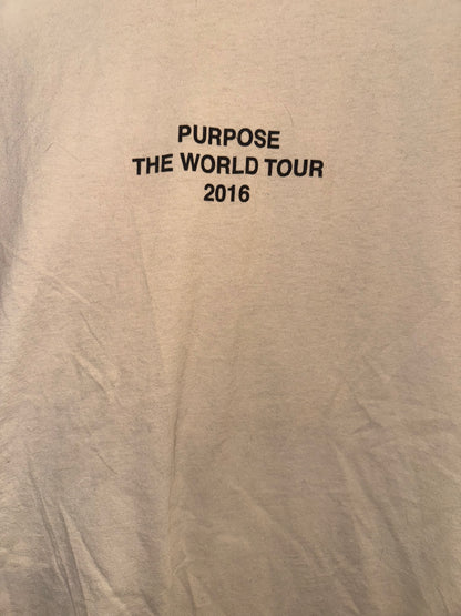 Beige Purpose Tour T-Shirt