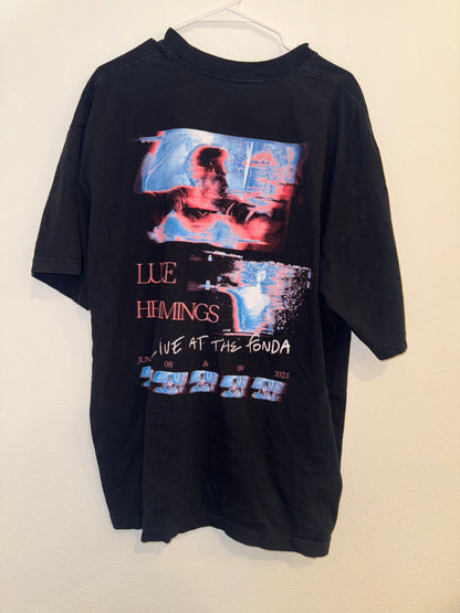 Black Luke Hemmings T-Shirt