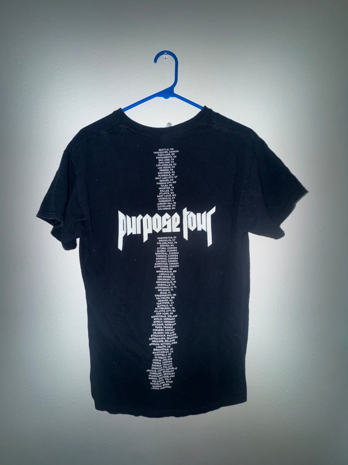 Justin Bieber Purpose Tour T-shirt