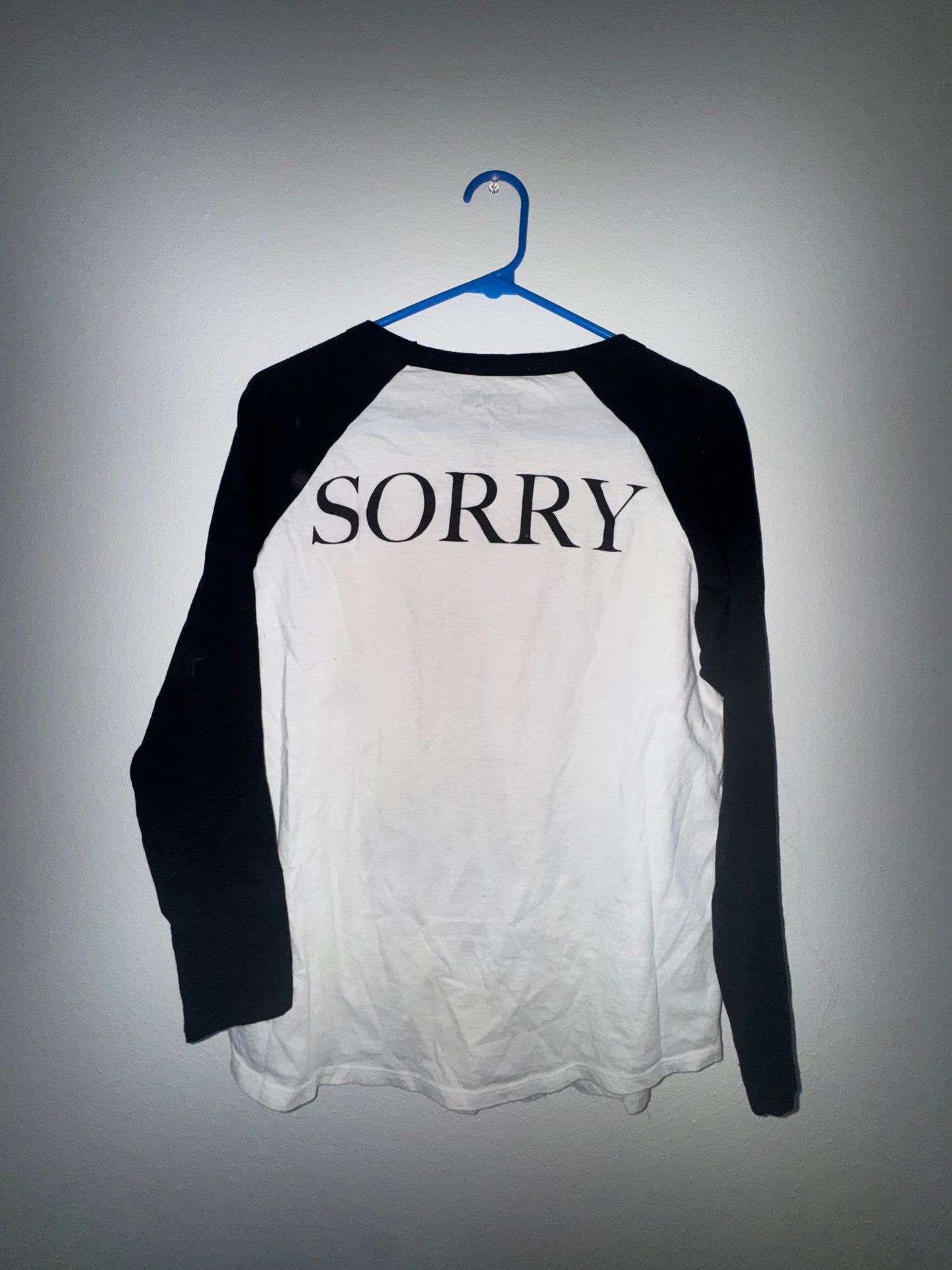 Justin Bieber Sorry 3/4 sleeve